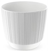 Горшок цветочный RYFO белый DRF170-S449
