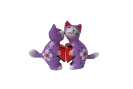 Котята RIKMANI с сердечком 4815