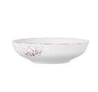 Тарелка обеденная ARDESTO LUCCA WINTER WHITE керамика 26см AR2926WMC