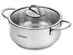 Кастрюля ARDESTO BLACK MARS стеклянная крышка 4.3 л AR0743S