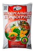 Грунт Живая земля на основе биогумуса Универсальный 20л