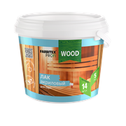 Лак акриловый для саун матовый FARBITEX ПРОФИ GOOD FOR WOOD 1,0кг