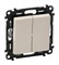Переключатель LEGRAND DIY VALENA Life слон.кость 2-х кл 752508 - фото 100535