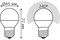 Лампа GAUSS LED Elementary 12W E27 3000K 880lm 53212 - фото 100998