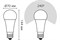 Лампа Gauss LED A70 22W Е27 3000K 102502122 - фото 101081