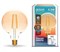 Лампа Gauss LED Smart Home Filament G95 6,5W 720Lm E27 2000К-5500K изм.цвет.темп+дим. 1340112 - фото 101419