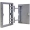 Люк ЭРА под плитку 500*500 на петле, окрашенный металл D5050 ceramo steel - фото 103091