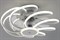 Люстра ESTARES управляемая светодиодная с вентилятором FAN LIANA 80W+36W-480*235-white/white-220-IP1 - фото 104442