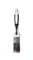 Кисть DECOR плоская Black White универ 35*15мм, PREMIUM щетина, 2К ручка 860-035 - фото 104869
