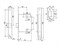 Комплект ФЗ для установки двери SET 03-C 170 2H BK AB - фото 108859