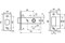 Комплект ФЗ для установки двери SET 25-L 100 BP - фото 108871