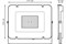 Прожектор светодиодный GAUSS LED Elementary 150W 12800Lm 6500K IP65 черный 691511150 - фото 109081