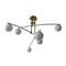 Люстра TEKAVIZE 1033 GOLD D1000xH540mm 6xG9 159-17488 - фото 116980