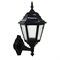 Светильник NAPOLI PLASTIK S BLACK настенный (вверх) 252-15050 - фото 117192