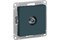 Розетка AtlasDesign TV оконеч. 1DB, механизм, изумруд ATN000891 - фото 121145