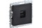 Розетка BRITE компьютерная RJ45 кат.5E чёрная BR-K10-1-K02 - фото 121187