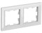 Рамка BRITE 2-ая белая BR-M22-K01 - фото 121919