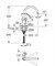 Смеситель GROHE Start Loop для мойки с высоким С-образным изливом (картридж 28мм) 31374001 - фото 122614