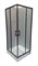 Душевая кабина EBATH SGL-3002B 900*900*1950 Черный с поддоном - фото 122789