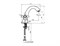 Смеситель RUBINETA V-2 Cross (Br) для раковины V20096 - фото 122997