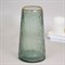 Ваза стеклянная ADVANCE Оливия 7,5*19.5см зеленая 390-901 - фото 123542