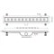 Душевой трап 40см d40-d50 Connector VLD-596310 хром - фото 124574