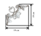 Угол декоративный YA003 - фото 125091