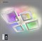 Люстра ESTARES управляемая свето OVAL ICE RGB 75W 5S-APP-725х500х93-WHITE/CLEAR-220-IP20 УУО00004757 - фото 125278