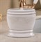 Стакан для зубных щеток WESS Elegance с разделителем 6х13,2х13см, белый G86-40 - фото 128273
