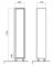 Пенал для ванной комнаты TERRA 30 White Gloss - фото 128984