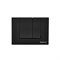 Кнопка BERGES для инсталляции NOVUM S5, Soft Touch, черная 40045 - фото 131018