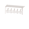 Вешалка с полкой ТОРОНТО 21 hanger with shelf белый ВСПТ 21Б - фото 132709