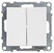 Выключатель LEGRAND SUNO 2-кл 10A 250В белый 721105 - фото 136974