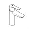 Смеситель GROHE Start для раковины, однорычажный, 1/2 Размер M, черный матовый 237462432 - фото 138966