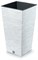 Горшок цветочный Furu Square белый DFSH350-S449 - фото 140687