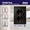 Розетка ЭРА 2X2P+E Schuko Intro 16А-250В Plano 1-205-05 антрацит 5629 - фото 140856
