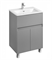 Тумба для ванной комнаты АКВАТОН Форест 60 туманный серый - фото 144795