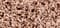 Ковер NIKOTEX Area-Rug Fiji мокко/мокко 133*190 - фото 17126
