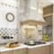 Бордюр ALMA CERAMICA Lira на белом коричневый 500*60,7*8,5 BWU57LIR004/БД57ЛР004 - фото 21106