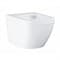 Унитаз подвесной GROHE Euro Ceramic безободковый 39206000 (сиденье 39330001) - фото 26027