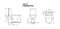 Унитаз-компакт DAMIXA RedBlu Origin Evo 2 с сиденьем микролифт 788607SC - фото 34260