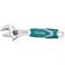Ключ TOTAL разводной 200мм 0-30 мм CR-V THT101086 - фото 35037
