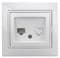 Розетка ЭРА RJ45 Intro информац Plano бел 1-303-01 - фото 35512
