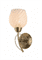 Светильник настенный ESCADA 1110/1 E27*60W Antique brass - фото 35980