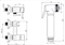 Смеситель RUBINETA Bide Onyx для биде 625116 - фото 36411