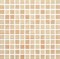 Мозаика PARADYZ PENELOPA BEIGE/BROWN PRASOWANA K.2,3X2,3  29,8X29,8 G1 - фото 38357