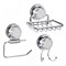 Набор для ванной комнаты Tatkraft Vacuum Screw Trio 10604 - фото 38484