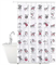 Штора для ванной TATKRAFT Funny Cats 180*180см 14022 - фото 39026