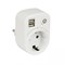 Блок EKF розеточный Proxima SB-01 (розетка 2Р+Е 16А, 2 USB разъема 5V 2.1A) - фото 39419