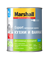 Краска водоэмульсионная MARSHALL для кухни и ванны латексная BW 0,9л - фото 39558